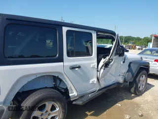 2020 Jeep Wrangler Unlimited Sport S with VIN 1C4HJXDG9LW237507, listed as a IAAI auction lot 42377928 with 48,217 mi miles and . Bid and sale history available at DreamBid. Image 6.