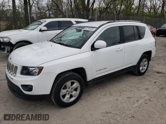 2016 Jeep Compass High Altitude Edition with VIN 1C4NJCEA0GD769610, listed as a Copart auction lot 52746435 with 136,849 mi miles and Salvage Title. Bid and sale history available at carsss.com. Image 1.