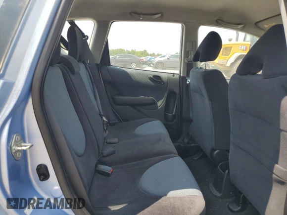 2008 Honda Fit Sport with VIN JHMGD38618S037263, listed as a Copart auction lot 66802634 with 42,487 mi miles and Salvage Title. Bid and sale history available at carsss.com. Image 10.