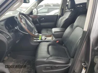 2017 Infiniti QX80 with VIN JN8AZ2NF9H9646393, listed as a Copart auction lot 50563315 with Not provided miles and Salvage title. Bid and sale history available at DreamBid. Image 7.
