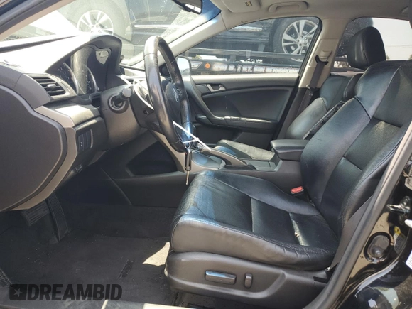 2009 Acura TSX with VIN JH4CU26639C032878, listed as a Copart auction lot 58761235 with 178,248 mi miles and Salvage title. Bid and sale history available at DreamBid. Image 7.