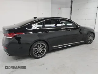 2018 Genesis G80 Sport with VIN KMHGN4JB9JU223084, listed as a Copart auction lot 51990895 with 68,791 mi miles and Clean title. Bid and sale history available at DreamBid. Image 3.