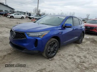 2023 Acura RDX w/A-Spec Package with VIN 5J8TC2H69PL015826, listed as a Copart auction lot 83364174 with 16,803 mi miles and Salvage Title. Bid and sale history available at carsss.com. Image 1.