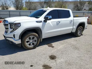 2025 GMC Sierra 1500 SLT z VIN 3GTUUDED7SG197725, wystawiony jako Copart lot #55318385 z przebiegiem 8 191 mil mil oraz Czysty tytuł • Clean title. Historia ofert i sprzedaży dostępna na DreamBid. Obrazek 1.