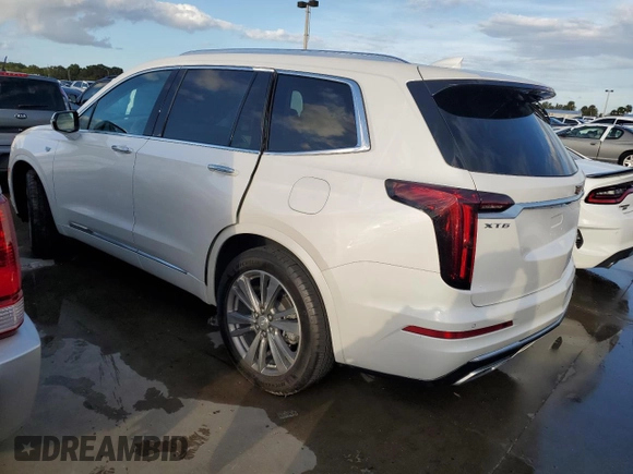 2021 Cadillac XT6 Premium Luxury with VIN 1GYKPCRS3MZ113799, listed as a Copart auction lot 74235164 with 0 mi miles and Non Repairable. Bid and sale history available at carsss.com. Image 2.