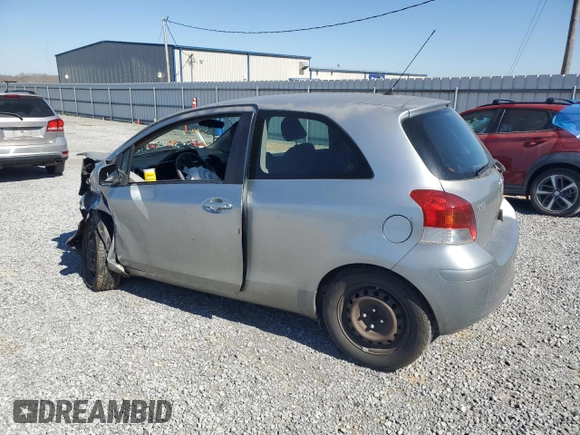2011 Toyota Yaris with VIN JTDJT4K37B5340908, listed as a Copart auction lot 47574995 with 0 mi miles and Salvage Title. Bid and sale history available at carsss.com. Image 2.
