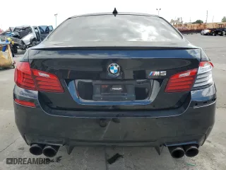 2015 BMW M5 with VIN WBSFV9C56FD594465, listed as a Copart auction lot 72085944 with 76,313 mi miles and Salvage Title. Bid and sale history available at carsss.com. Image 6.