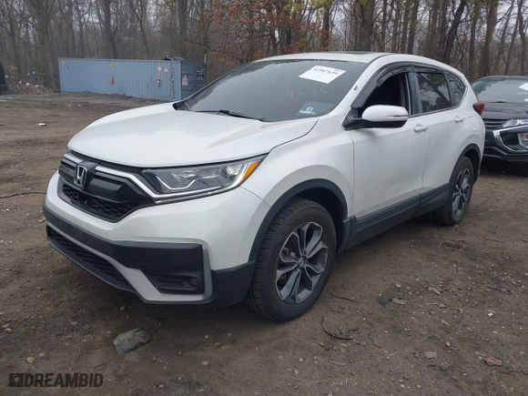 2020 Honda CR-V EX-L with VIN 5J6RW2H83LA017332, listed as a IAAI auction lot 41907639 with 51,613 mi miles. Bid and sale history available at carsss.com. Image 18.