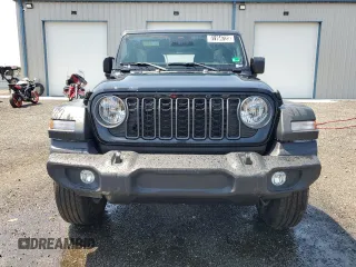 2025 Jeep Wrangler Sport S with VIN 1C4PJXDN1SW598688, listed as a Copart auction lot 61164725 with 281 mi miles and Clean title. Bid and sale history available at DreamBid. Image 5.