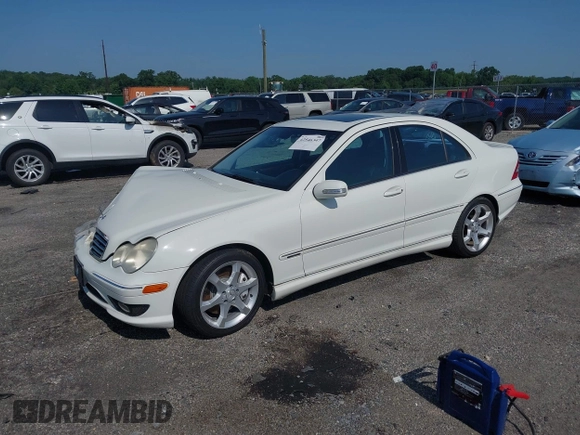 2007 Mercedes-Benz C 230 Sport with VIN WDBRF52H57A932428, listed as a IAAI auction lot 42546347 with 153,505 mi miles and . Bid and sale history available at DreamBid. Image 2.