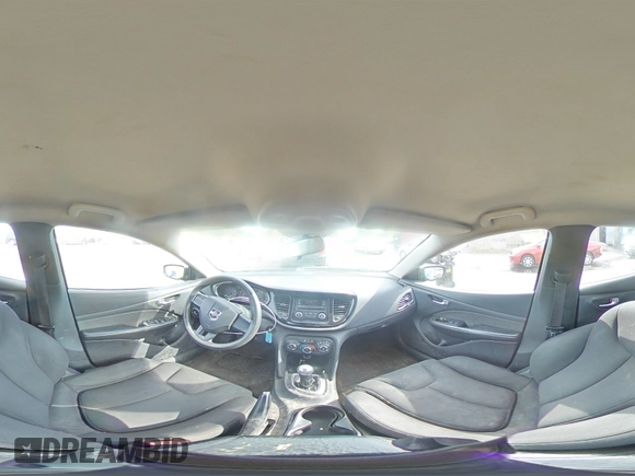 2013 Dodge Dart SE with VIN 1C3CDFAA1DD341843, listed as a Copart auction lot 54896925 with 121,019 mi miles and Salvage Title. Bid and sale history available at DreamBid. Image 15.