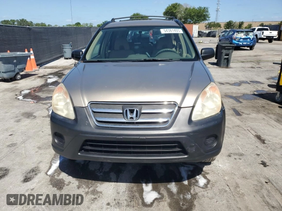 2005 Honda CR-V LX with VIN JHLRD68575C006515, listed as a Copart auction lot 54381405 with 183,916 mi miles and Salvage Title. Bid and sale history available at DreamBid. Image 5.