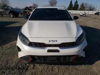 2024 Kia Forte GT-Line with VIN 3KPF54AD9RE702438, listed as a Copart auction lot 46195175 with 37,242 mi miles and Salvage Title. Bid and sale history available at carsss.com. Image 5.
