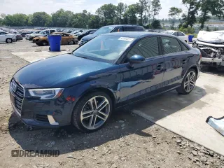 2018 Audi A3 Premium z VIN WAUAUGFF4J1092333, wystawiony jako Copart lot #56360305 z przebiegiem 91 072 mil mil oraz Szkoda całkowita • Salvage title. Historia ofert i sprzedaży dostępna na DreamBid. Obrazek 1.