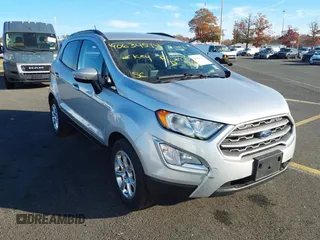 2021 Ford EcoSport SE z VIN MAJ3S2GE5MC417466, wystawiony jako IAAI lot #40634514 z przebiegiem 19 730 mil mil oraz . Historia ofert i sprzedaży dostępna na DreamBid. Obrazek 1.