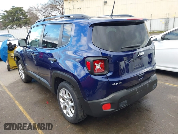 2018 Jeep Renegade Upland с VIN ZACCJBAB7JPJ31912, выставлен на аукционе IAAI как лот 41562411 с пробегом 23 777 миль миль и . История ставок и продаж доступна на DreamBid. Изображение 3.