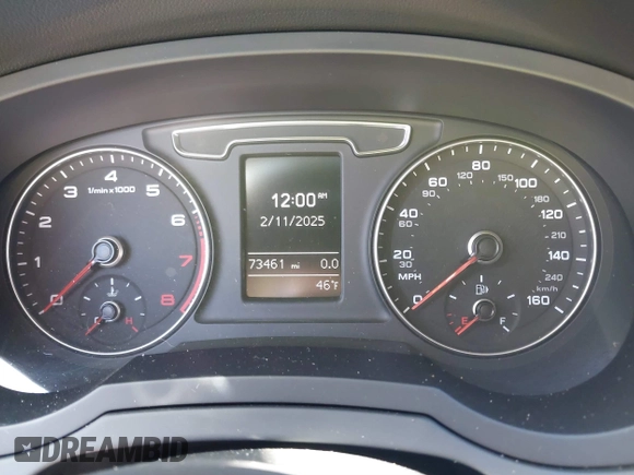 2017 Audi Q3 Premium with VIN WA1BCCFS3HR006676, listed as a IAAI auction lot 41586016 with 73,461 mi miles and . Bid and sale history available at DreamBid. Image 7.