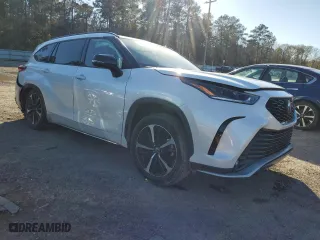 2022 Toyota Highlander XSE with VIN 5TDLZRAHXNS092248, listed as a Copart auction lot 87091784 with 58,124 mi miles and Salvage Title. Bid and sale history available at carsss.com. Image 4.