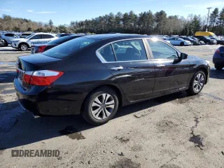 2015 Honda Accord LX with VIN 1HGCR2F34FA137785, listed as a Copart auction lot 45862725 with 91,542 mi miles and Salvage Title. Bid and sale history available at DreamBid. Image 3.