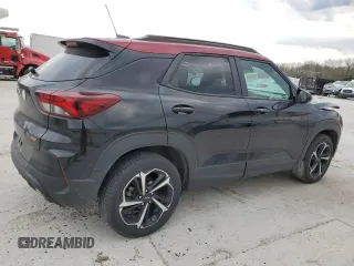 2021 Chevrolet TrailBlazer RS with VIN KL79MTSL1MB076337, listed as a Copart auction lot 47872824 with 70,239 mi miles and . Bid and sale history available at DreamBid. Image 3.
