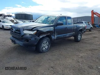 2016 Toyota Tacoma SR with VIN 5TFRX5GN0GX064882, listed as a IAAI auction lot 41371947 with 30,378 mi miles and . Bid and sale history available at DreamBid. Image 2.