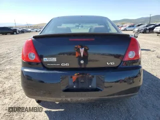 2007 Pontiac G6 with VIN 1G2ZG58N074228037, listed as a Copart auction lot 65481684 with 109,559 mi miles and Clean Title. Bid and sale history available at carsss.com. Image 6.