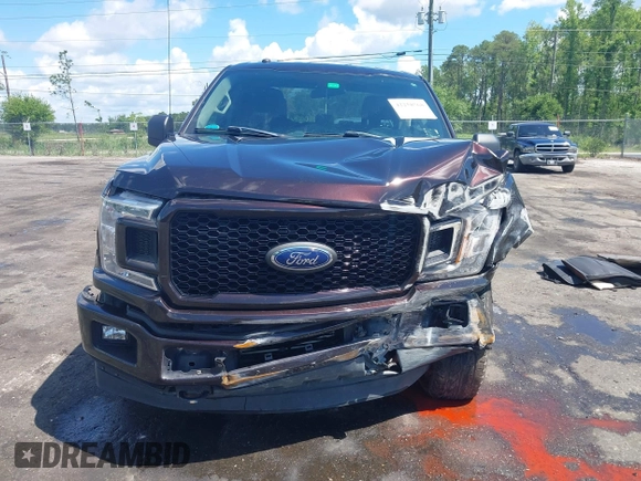 2018 Ford F-150 XL with VIN 1FTEX1EP4JFE00607, listed as a IAAI auction lot 42258768 with 89,273 mi miles and . Bid and sale history available at DreamBid. Image 12.