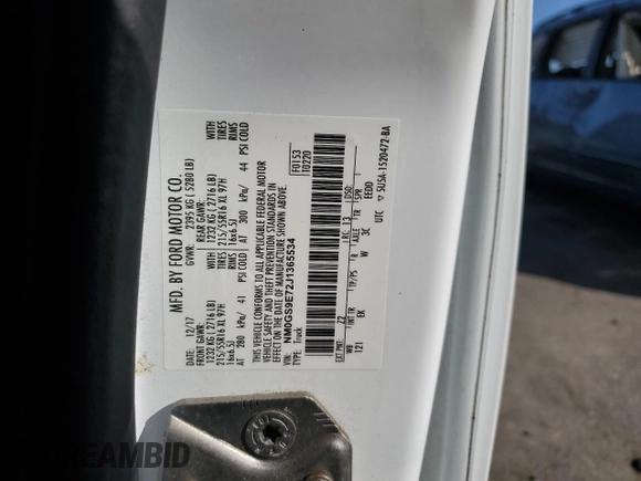 2018 Ford Transit Connect XL z VIN NM0GS9E72J1365534, wystawiony jako Copart lot #41708605 z przebiegiem 58 807 mil mil oraz Szkoda całkowita • Salvage title. Historia ofert i sprzedaży dostępna na DreamBid. Obrazek 13.