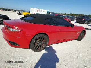 2014 Maserati GranTurismo Convertible Sport with VIN ZAM45VMA8E0110588, listed as a Copart auction lot 82513364 with 0 mi miles and Salvage Title. Bid and sale history available at carsss.com. Image 3.