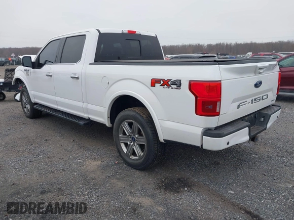 2018 Ford F-150 XL with VIN 1FTFW1EG6JFC17281, listed as a IAAI auction lot 41796817 with 106,105 mi miles. Bid and sale history available at carsss.com. Image 3.