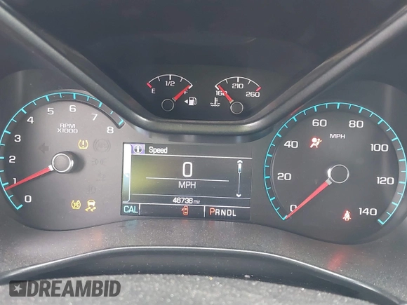 2017 Chevrolet Colorado 4WD Z71 with VIN 1GCHTDEN2H1286140, listed as a IAAI auction lot 41427846 with 46,736 mi miles. Bid and sale history available at carsss.com. Image 7.