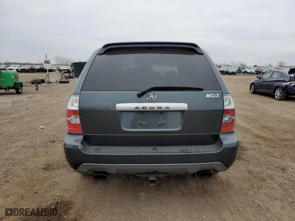 2005 Acura MDX Touring with VIN 2HNYD18665H527950, listed as a Copart auction lot 84299514 with 0 mi miles and Salvage Title. Bid and sale history available at carsss.com. Image 6.