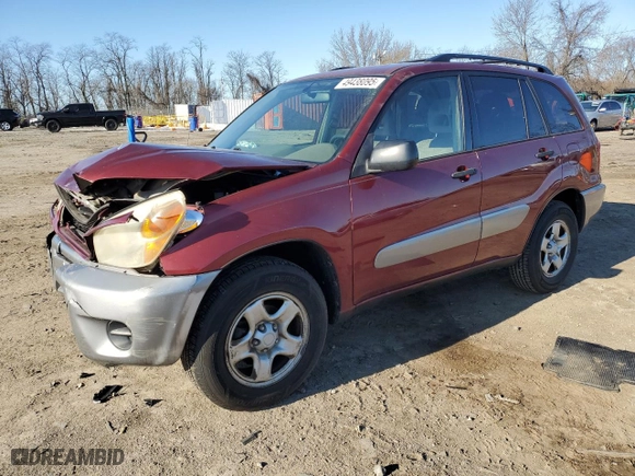 2005 Toyota RAV4 with VIN JTEGD20VX50090271, listed as a Copart auction lot 49438095 with 147,208 mi miles and Salvage Title. Bid and sale history available at carsss.com. Image 1.