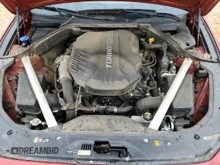 2019 Genesis G70 3.3T Advanced with VIN KMTG34LEXKU021830, listed as a Copart auction lot 85062154 with 81,475 mi miles and Salvage Title. Bid and sale history available at carsss.com. Image 12.