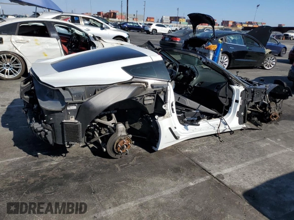 2015 Chevrolet Corvette Z06 3LZ with VIN 1G1YU2D65F5603791, listed as a Copart auction lot 60997964 with 0 mi miles and Salvage Title. Bid and sale history available at carsss.com. Image 3.