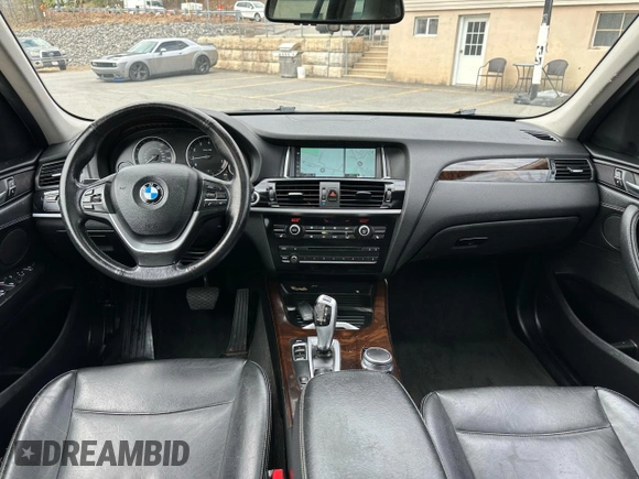2017 BMW X3 xDrive28i with VIN 5UXWX9C38H0W67134, listed as a Copart auction lot 54678995 with 183,045 mi miles and Clean Title. Bid and sale history available at DreamBid. Image 7.
