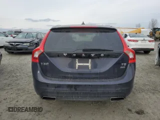 2016 Volvo V60 T5 Premier with VIN YV1612SK4G1309924, listed as a Copart auction lot 43135545 with 95,915 mi miles and Salvage Title. Bid and sale history available at carsss.com. Image 6.
