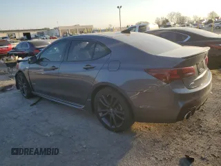 2018 Acura TLX w/A-SPEC Pkg with VIN 19UUB3F61JA003382, listed as a Copart auction lot 48741205 with 69,453 mi miles and Salvage Title. Bid and sale history available at carsss.com. Image 2.