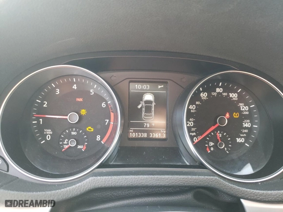 2017 Volkswagen Passat 1.8T S with VIN 1VWAT7A37HC083723, listed as a Copart auction lot 48117085 with 101,338 mi miles and Salvage Title. Bid and sale history available at carsss.com. Image 9.