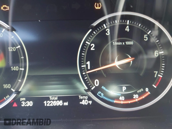2018 BMW X6 sDrive35i with VIN 5UXKU0C5XJ0G80724, listed as a IAAI auction lot 41274338 with 122,696 mi miles. Bid and sale history available at carsss.com. Image 15.