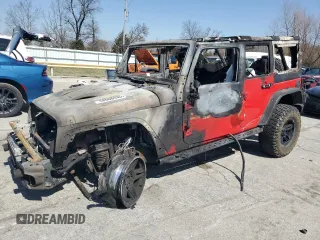 2017 Jeep Wrangler Unlimited Rubicon z VIN 1C4BJWFG6HL751417, wystawiony jako Copart lot #48588335 z przebiegiem Nie podano mil oraz Nie do naprawy • Non repairable. Historia ofert i sprzedaży dostępna na DreamBid. Obrazek 1.