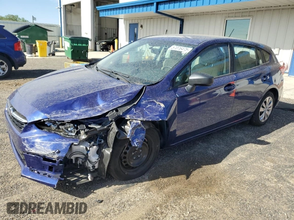 2022 Subaru Impreza z VIN 4S3GTAB69N3728886, wystawiony jako Copart lot #57076475 z przebiegiem 12 056 mil mil oraz Szkody całkowita. Historia ofert i sprzedaży dostępna na DreamBid. Obrazek 1.