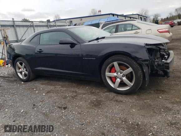 2011 Chevrolet Camaro 2LT with VIN 2G1FC1ED0B9104444, listed as a Copart auction lot 52146015 with 42,719 mi miles and Salvage title. Bid and sale history available at DreamBid. Image 4.