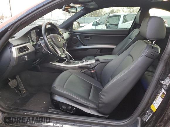 2011 BMW 3 Series 335i xDrive with VIN WBAKF9C50BE619025, listed as a Copart auction lot 78587564 with 0 mi miles and Salvage Title. Bid and sale history available at carsss.com. Image 7.