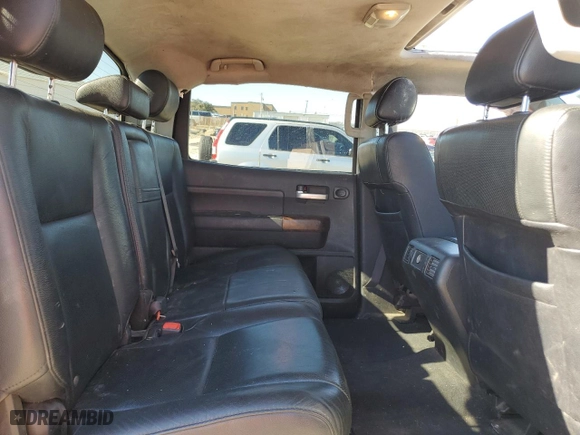 2010 Toyota Tundra 4WD Truck LTD with VIN 5TFHW5F19AX101707, listed as a Copart auction lot 81170424 with 0 mi miles and Salvage Title. Bid and sale history available at carsss.com. Image 10.