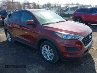 2020 Hyundai Tucson SE with VIN KM8J2CA43LU241383, listed as a IAAI auction lot 41952052 with 15,491 mi miles. Bid and sale history available at carsss.com. Image 1.