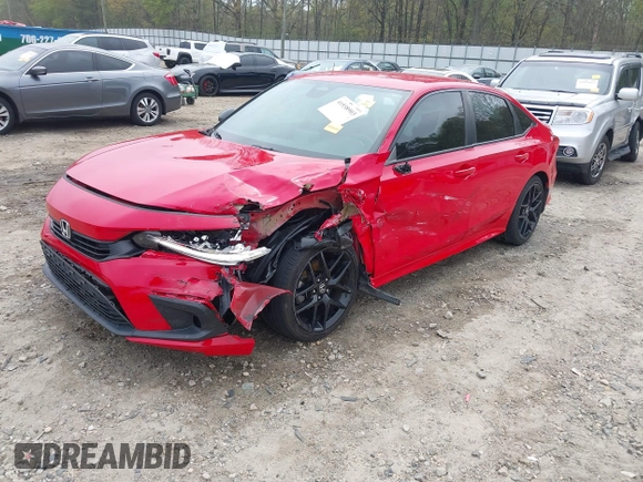 2022 Honda Civic Sport z VIN 2HGFE2F51NH534607, wystawiony jako IAAI lot #41938903 z przebiegiem 32 554 mil mil oraz . Historia ofert i sprzedaży dostępna na DreamBid. Obrazek 17.