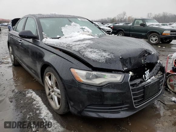 2015 Audi A6 2.0T Premium Plus with VIN WAUGFAFC3FN026315, listed as a Copart auction lot 36029463 with 108,131 mi miles. Bid and sale history available at carsss.com. Image 4.