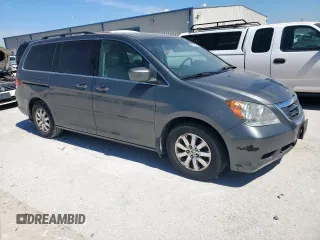 2008 Honda Odyssey EX-L with VIN 5FNRL38768B077602, listed as a Copart auction lot 50233375 with 184,890 mi miles and Clean Title. Bid and sale history available at carsss.com. Image 4.