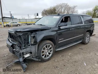 2016 GMC Yukon XL Denali with VIN 1GKS2HKJ4GR340995, listed as a Copart auction lot 51740905 with 216,258 mi miles and Salvage Title. Bid and sale history available at carsss.com. Image 1.